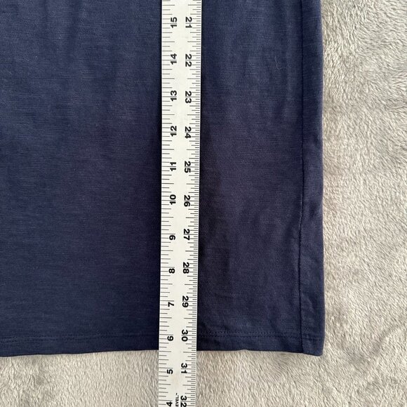 Boden Eda Embroidered Tunic Top Mini Dress Women's size US 4 Navy - Picture 9 of 9
